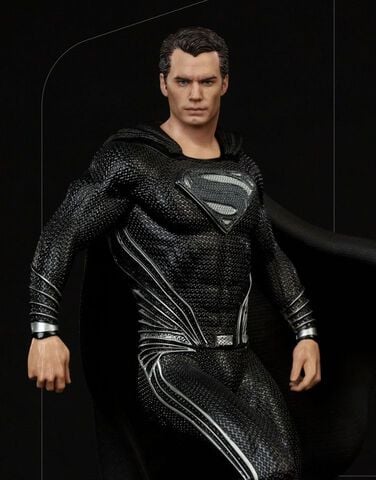 Statuette Art Scale 1/10 - Justice League - Zack Snyder Superman Black